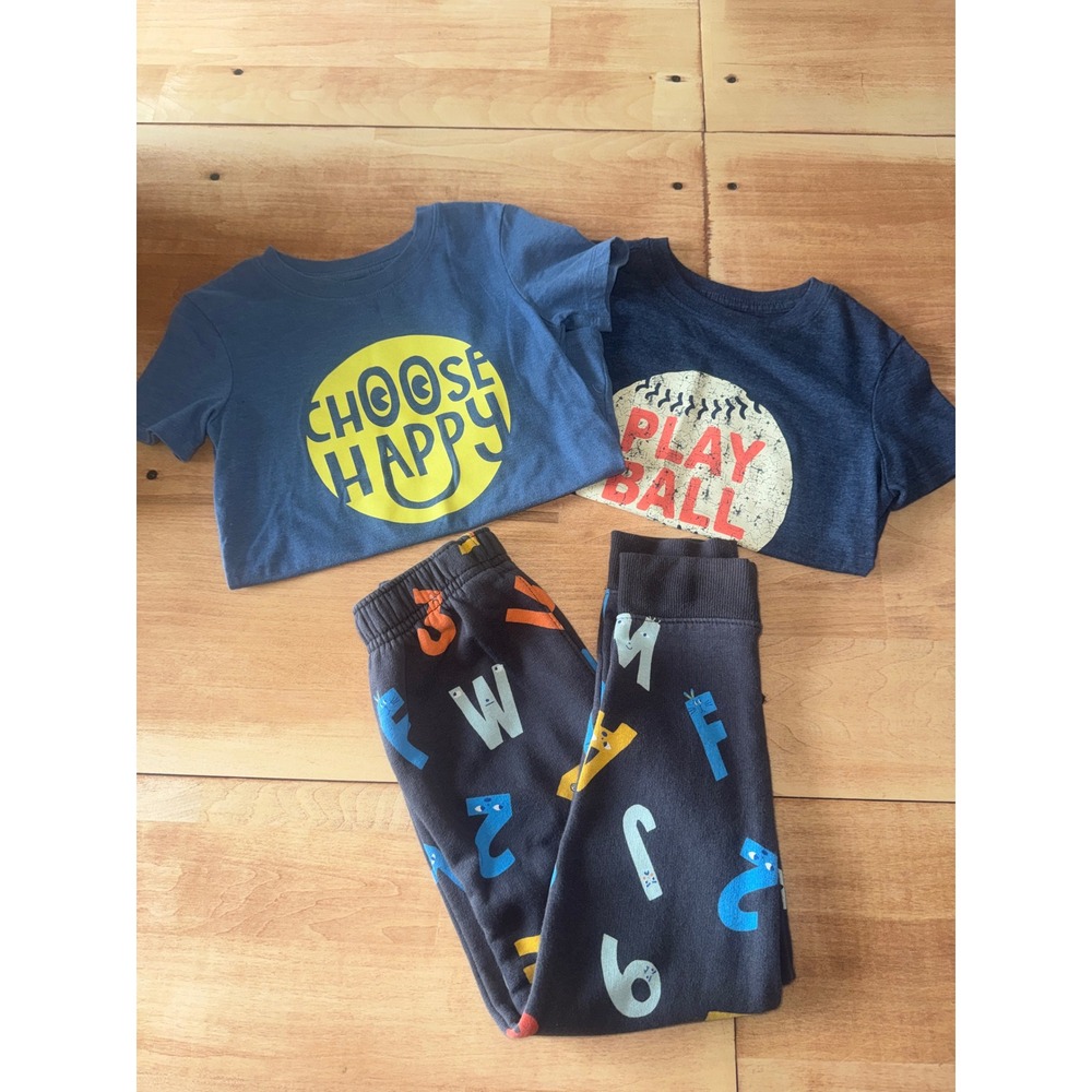 Kids Cat Jack‎ T Shirt Pants Bundle Choose Happy Play Ball
